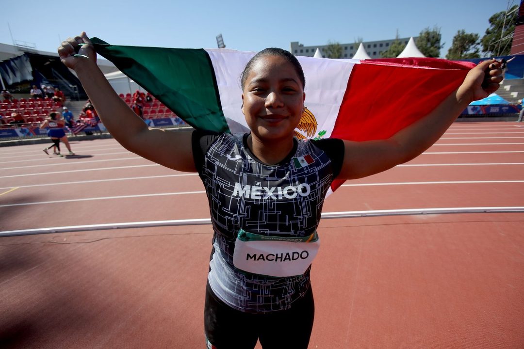 Machado, integrante de la nueva camada de paralímpicos mexicanos Osiris Machado. Foto. Gob.mx