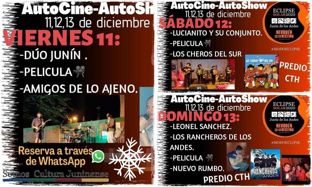 El programa del autocine