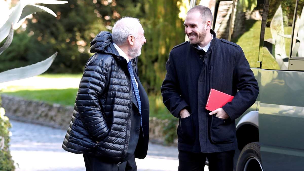 Joseph Stiglitz y Martín Guzmán. Fuente: (Instagram)