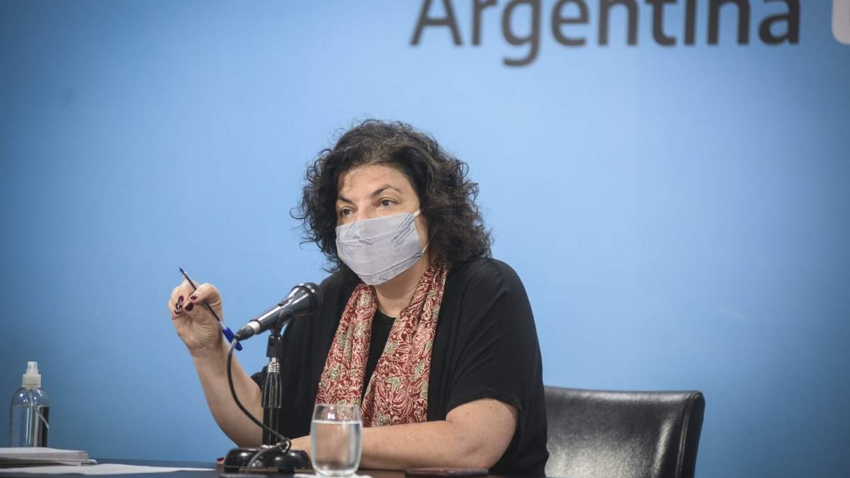 Ministra de Salud de la Nación, Carla Vizzotti. Fuente: (Instagram)