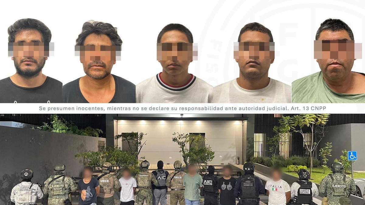Los detenidos