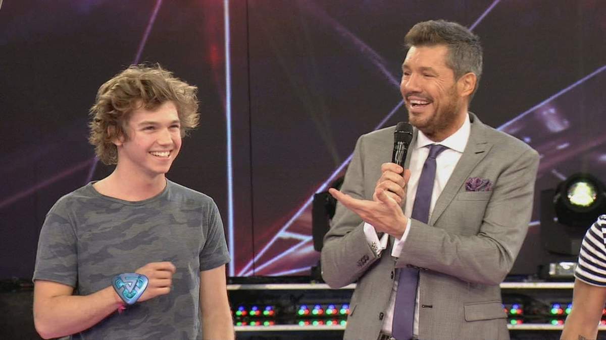 Franco Masini y Marcelo Tinelli. Fuente: (Instagram)