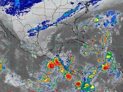 Frente frío #8 provocará lluvias intensas en ocho estados este martes
