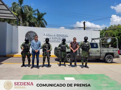 Ejército detiene en Sinaloa a hijo de Lupe Tapia, socio del "Mayo" Zambada