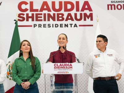 “El PAN y el PRI tienen el fraude en su ADN”: Sheinbaum llama a votar el próximo 2 de junio