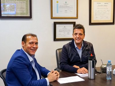Gutiérrez y Massa analizan la Ley de Hidrocarburos
