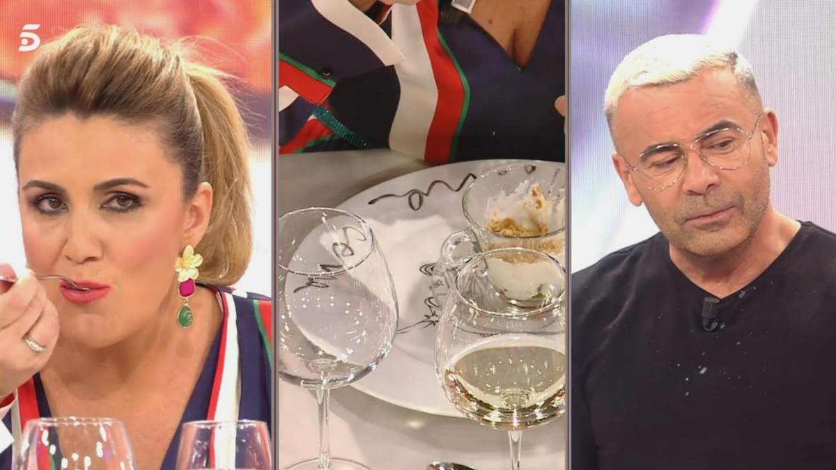 Carlota Corredera y Jorge Javier Vázquez. Fuente: (Twitter)