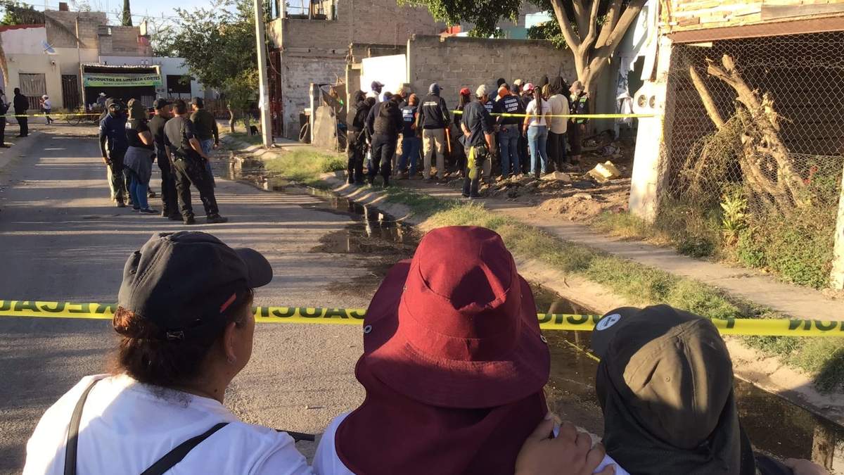 Las autoridades ya habían trabajado antes en el predio y hoy da positivo con restos humanos.