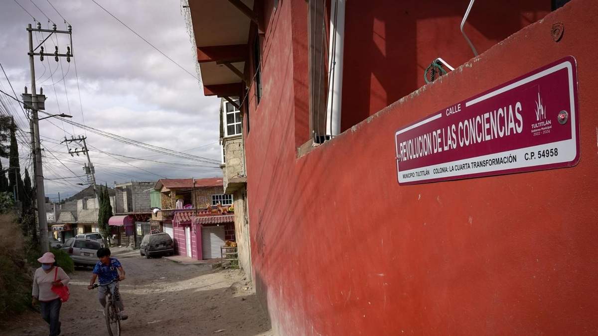 Una de las calles renombradas