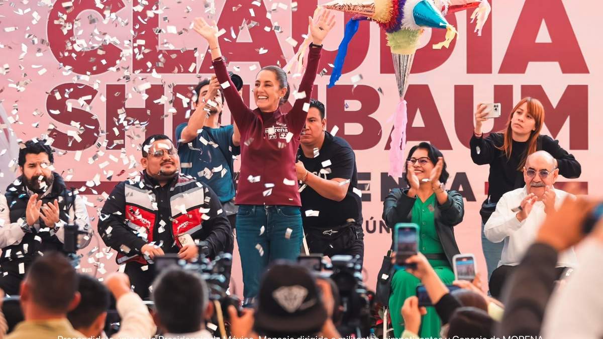 Sheinbaum en campaña