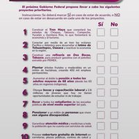 Con menos de un millón de votos, quedan avalados los 10 proyectos prioritarios de AMLO