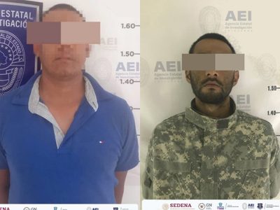 Caen dos presuntos cómplices de “El Chueco”, buscado por el homicidio de los sacerdotes jesuitas