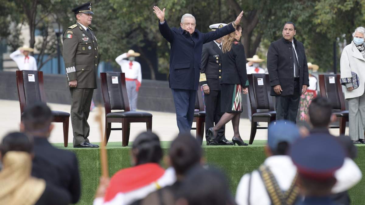AMLO en el Día de la Revolución Mexicana 2020