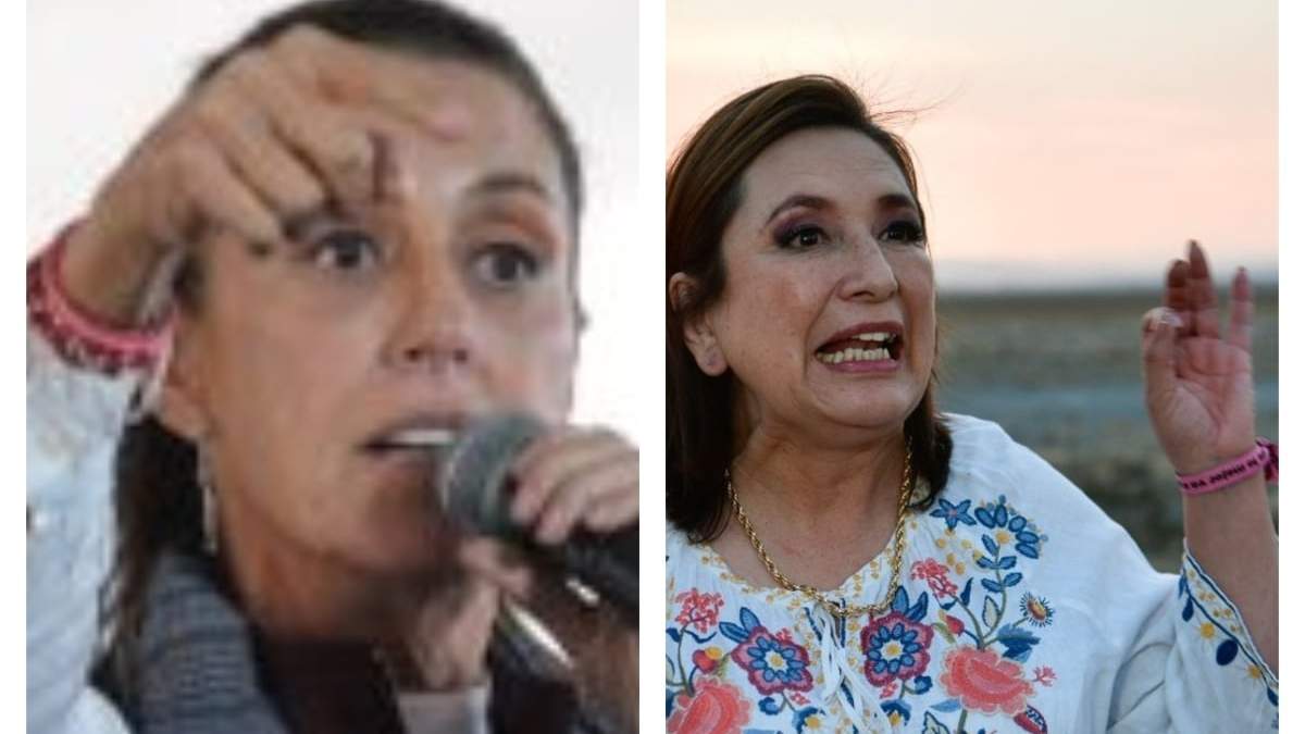 Claudia Sheinbaum y Xóchitl Gálvez