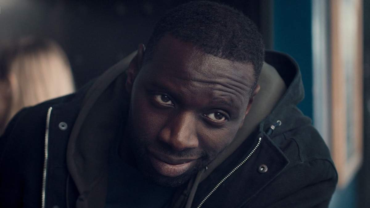 Omar Sy en "Lupin". Fuente: (Twitter)