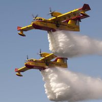 España envió dos aviones a Turquía para ayudar a combatir los feroces incendios forestales