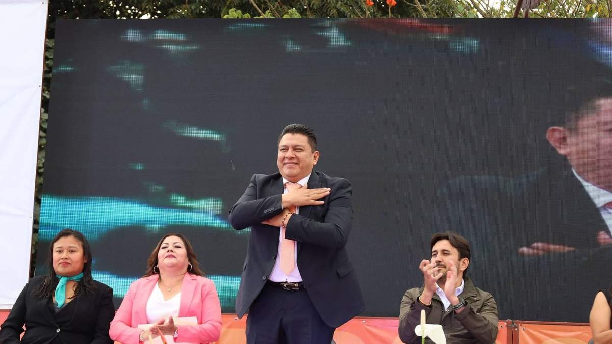 El alcalde Pedro Antonio Montenegro