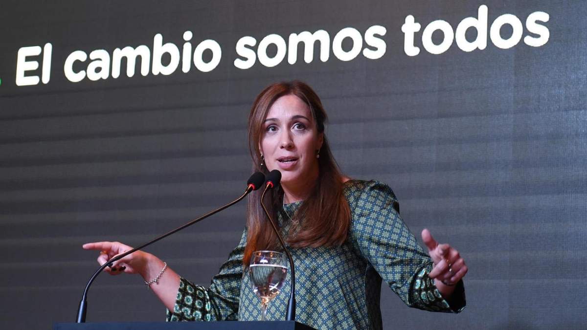 María Eugenia Vidal. Fuente: (Twitter)