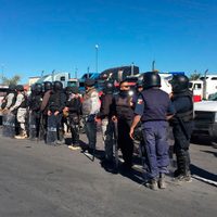 Desalojan a manifestantes de instalaciones de Pemex en Chihuahua