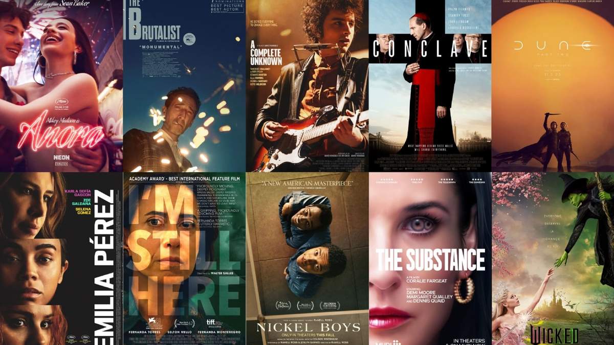 Las diez nominadas al Oscar a la mejor película