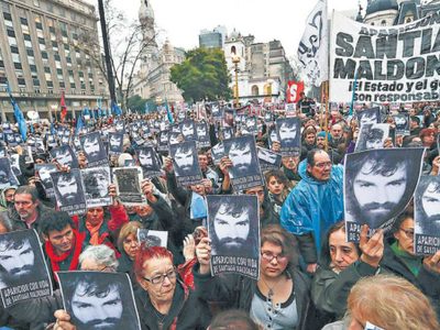 Macri se enreda con la desaparición forzada de Maldonado