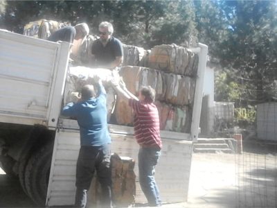 Villa Pehuenia y Moquehue: retiraron seis toneladas de residuos sólidos urbanos