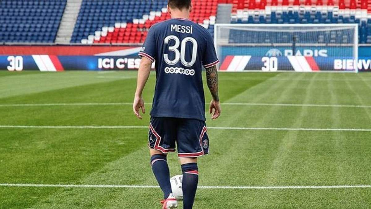 La nueva camiseta del astro argentino