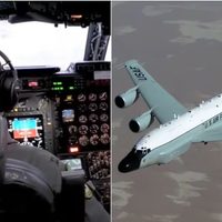 Avión de la Fuerza Aérea de EU sobrevoló cerca de Cabo San Lucas, Baja California Sur