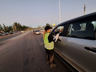 Se realizaron controles de alcoholemia este fin de semana en Neuquén y 5 conductores dieron positivo