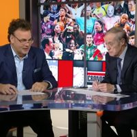 Así se despidieron José Ramón Fernández y David Faitelson, quien se irá a Televisa (Video)