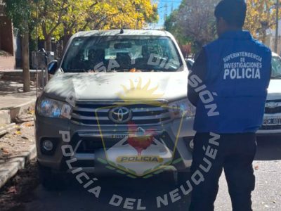 Recuperaron tres vehículos robados en operativos policiales realizados en Neuquén y Río Grande