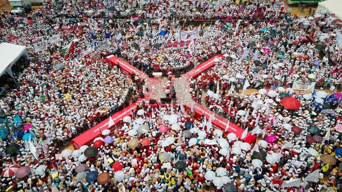 El cierre de Xóchitl Gálvez en Los Reyes La Paz, Edomex