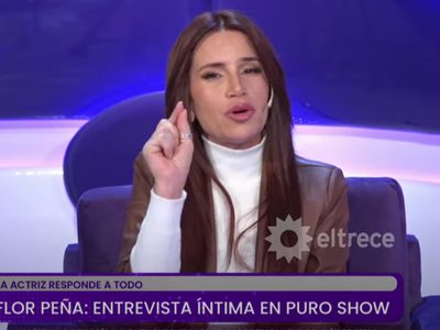 Florencia Peña demandó a Marcelo Tinelli por salarios impagos