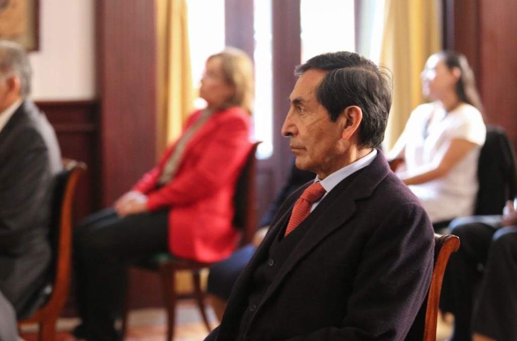 Rogelio Ramírez de la O, acudió al mensaje con motivo del Tercer Informe de Gobierno de López Obrador