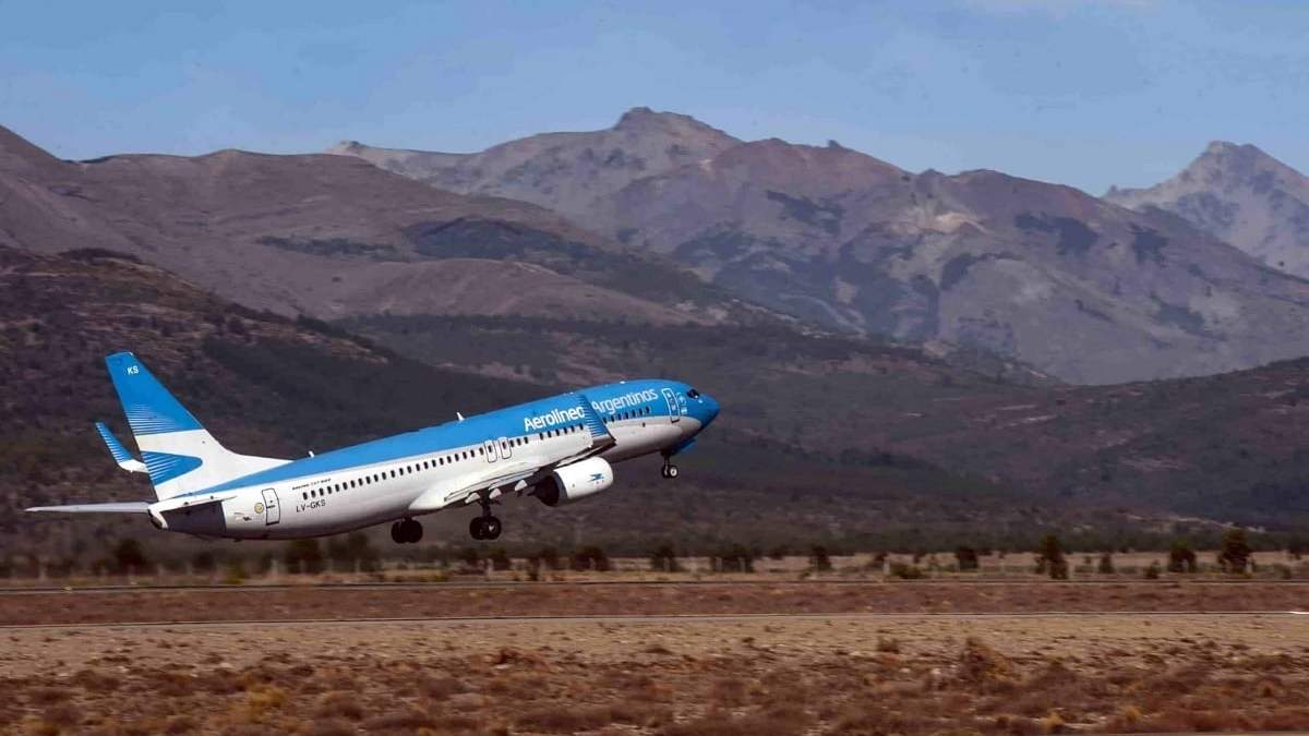 Aerolíneas Argentinas impulsa el turismo en la cordillera. Fuente (Facebook)