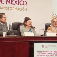 Brugada presenta el Comité de Evaluación para registro de aspirantes a juzgadores en la CDMX