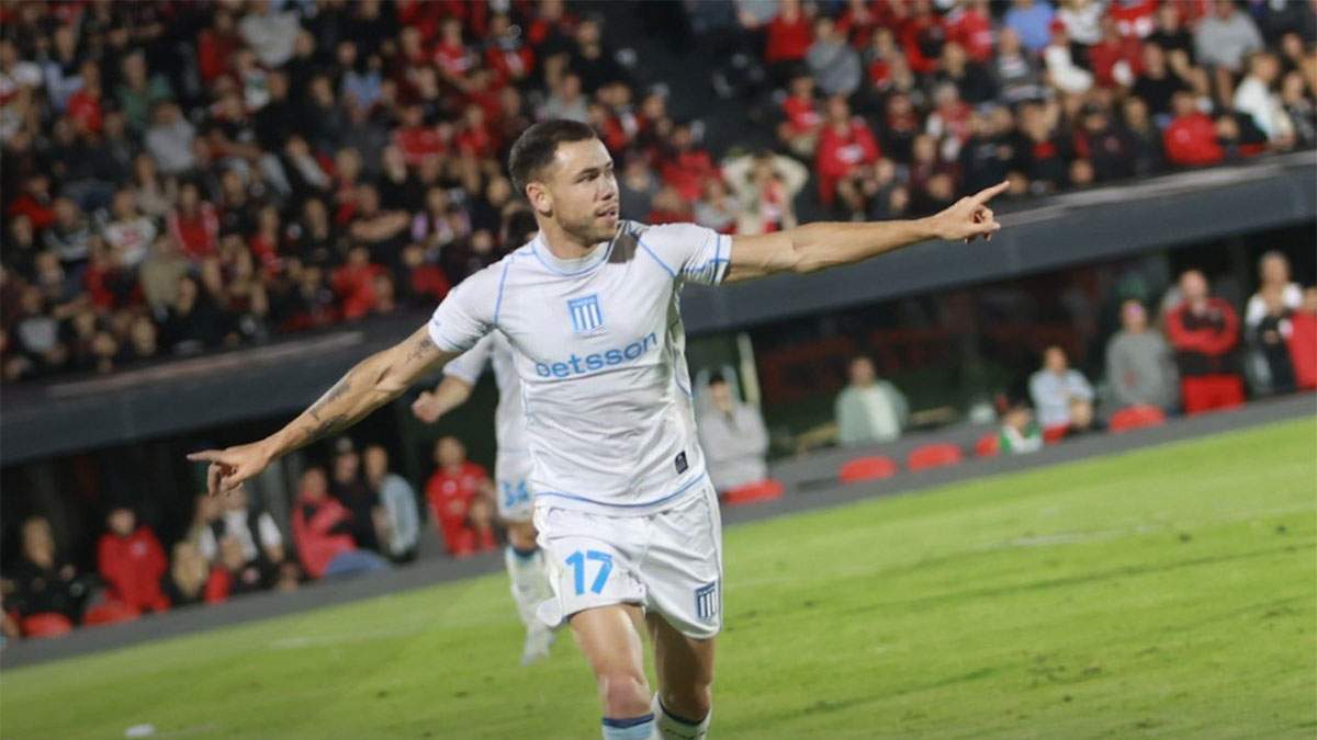 El exGodoy Cruz Tomás Conechny le dio el triunfo a Racing