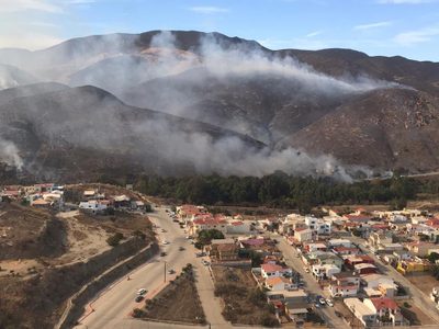Un joven muere calcinado en Ensenada; suman cinco víctimas mortales por incendios en BC
