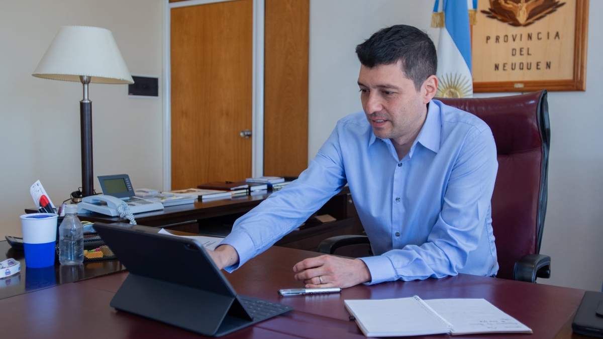 Marcos Koopmann, vicegobernador de Neuquén. Fuente: (Twitter)