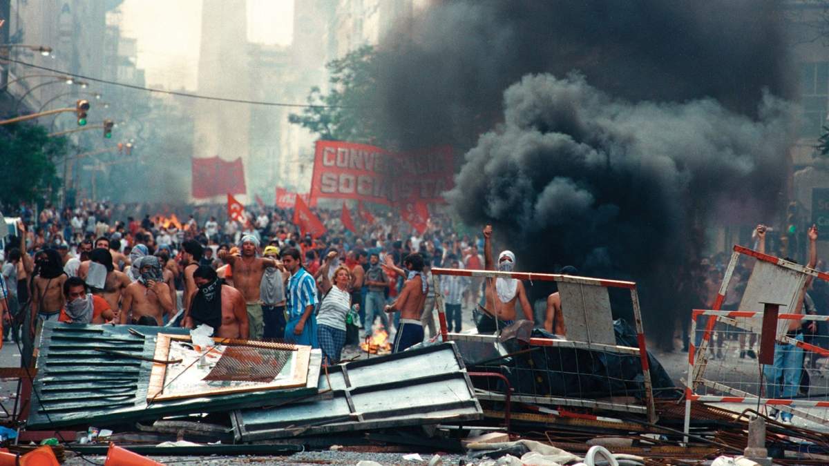Crisis del 2001. Fuente: (Twitter)