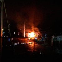Incendian oficinas de la comandancia de la PF en Huajuapan de León
