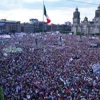 Asistieron 500 mil al mitin de AMLO; fue una concentración de las más grandes: Sheinbaum
