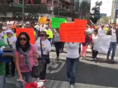 Damnificados del 19-S exigen que la reconstrucción se pague con recursos públicos (Videos)
