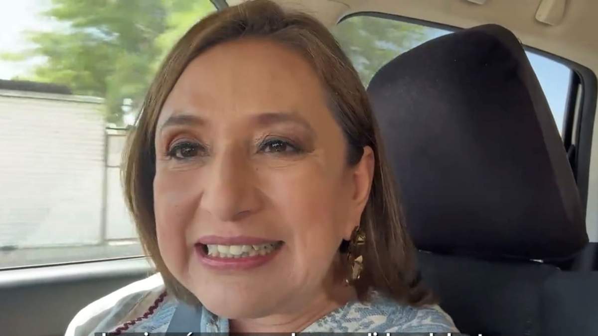 La senadora panista en su video