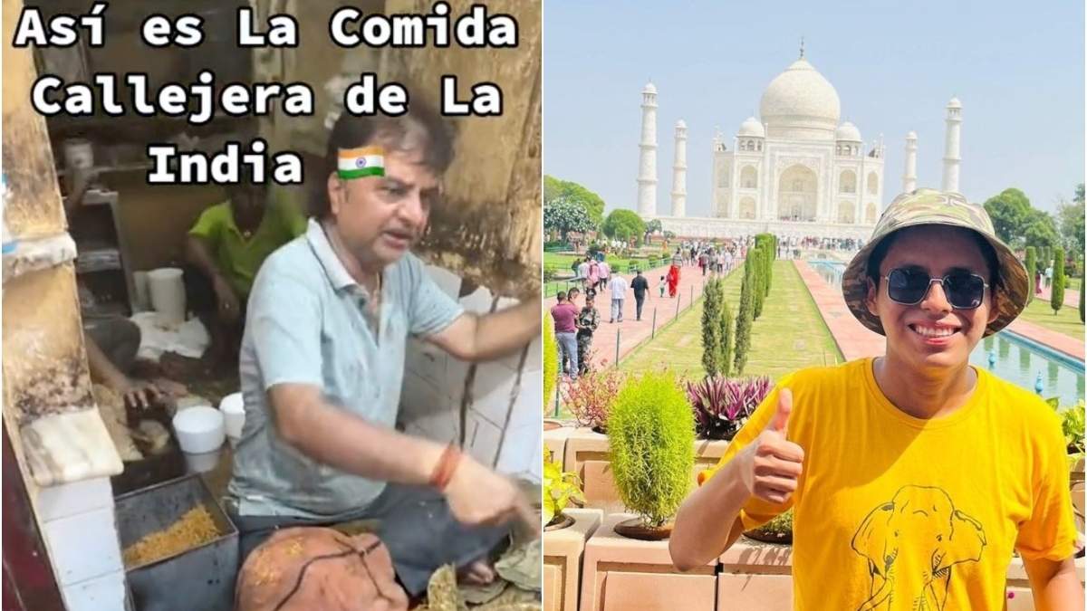 El tiktoker de viajes Oscar Curi