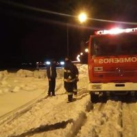 20 horas de odisea en la nieve: las fotos de un agónico rescate en Caviahue