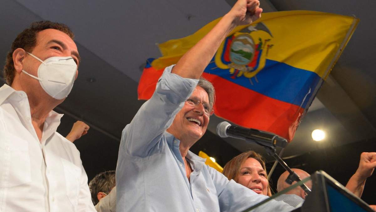 Guillermo Lasso, recién electo presidente de Ecuador. Fuente: (Twitter)