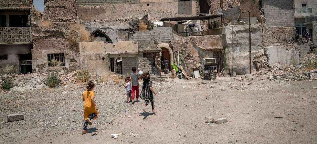 Niños afganos