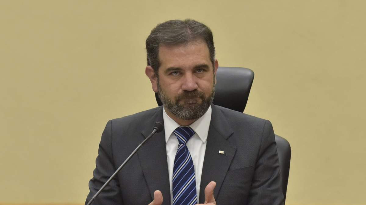El consejero presidente Lorenzo Córdova