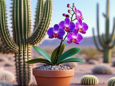 Amigos cactus y amigos orquídeas: ¿cuál sos?